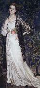 Alexander Yakovlevich GOLOVIN The Portrait of Mrs.Makovska oil painting
